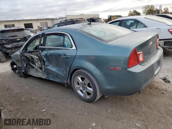 ✅ 2009 Chevrolet Malibu 1LT • VIN: 1G1ZH57B194194752 • Lot: 75908244. Listed on Copart with Not provided. Free auction sales archive from the USA and detailed vehicle history report at DreamBid. Image 2.
