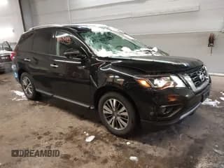 ✅ 2019 Nissan Pathfinder S • VIN: 5N1DR2MM6KC645748 • Lot: 41605483. Listed on IAAI with 12,609 mi. Free auction sales archive from the USA and detailed vehicle history report at DreamBid. Image 1.