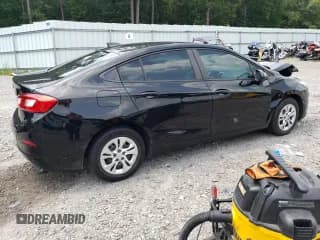 ✅ 2019 Chevrolet Cruze LS • VIN: 1G1BC5SMXK7150729 • Lot: 60135313. Listed on Copart with 73,537 mi. Free auction sales archive from the USA and detailed vehicle history report at DreamBid. Image 3.