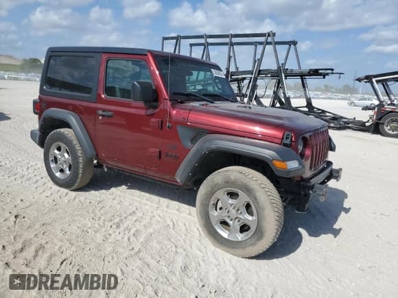 ✅ 2021 Jeep Wrangler Sport • VIN: 1C4GJXAN1MW683604 • Лот: 53838925. Опубликован ранее на Copart с пробегом 18 771 миль. Бесплатный доступ к архиву аукционных продаж из США и подробный отчёт об истории автомобиля на DreamBid. Изображение 4.
