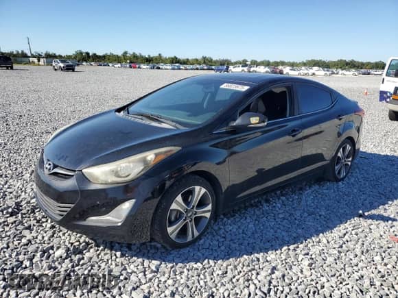 2016 Hyundai Elantra Sport with VIN KMHDH4AH2GU609708, listed as a Copart auction lot 86823675 with 123,313 mi miles and Clean title. Bid and sale history available at DreamBid. Image 1.