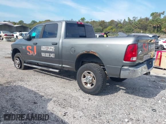 ✅ 2011 Ram 2500 Big Horn • VIN: 3D7TT2CT9BG598423 • Lot: 43841696. Listed on IAAI with 103,299 mi. Free auction sales archive from the USA and detailed vehicle history report at DreamBid. Image 3.