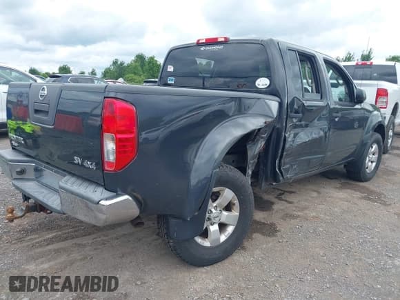 ✅ 2012 Nissan Frontier SV • VIN: 1N6AD0EVXCC450171 • Lot: 42744122. Wystawiony na IAAI z przebiegiem 154 397 mil. Bezpłatny archiwum sprzedaży aukcyjnych z USA i szczegółowy raport historii pojazdu na DreamBid. Zdjęcie 4.