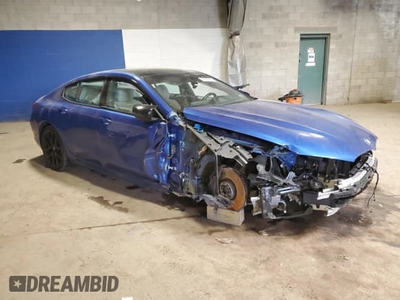 ✅ 2024 BMW 8 Series M850i • VIN: WBAGV8C07RCP90030 • Lot: 53668245. Listed on Copart with Not provided. Free auction sales archive from the USA and detailed vehicle history report at DreamBid. Image 4.