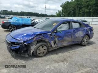 2024 Hyundai Elantra SE with VIN KMHLL4DG2RU668368, listed as a Copart auction lot 69549515 with 81,548 mi miles and Salvage title. Bid and sale history available at DreamBid. Image 1.