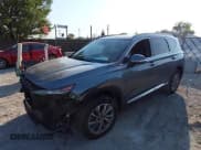 ✅ 2019 Hyundai Santa Fe Limited • VIN: 5NMS53AD2KH062449 • Lot: 43330114. Listed on IAAI with 85,838 mi. Free auction sales archive from the USA and detailed vehicle history report at DreamBid. Image 2.