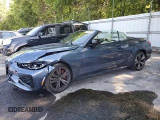 ✅ 2022 BMW 4 Series 430i • VIN: WBA23AT08NCJ80445 • Лот: 55312665. Опубликован ранее на Copart с пробегом Не указан. Бесплатный доступ к архиву аукционных продаж из США и подробный отчёт об истории автомобиля на DreamBid. Изображение 1.