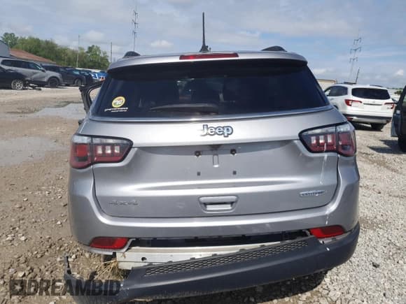 ✅ 2019 Jeep Compass Latitude • VIN: 3C4NJDBB4KT641523 • Lot: 56635905. Listed on Copart with Not provided. Free auction sales archive from the USA and detailed vehicle history report at DreamBid. Image 6.