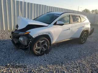 2022 Hyundai Tucson SEL z VIN 5NMJCCAE4NH048289, wystawiony jako Copart lot #81895565 z przebiegiem 24 506 mil mil oraz Szkoda całkowita • Salvage title. Historia ofert i sprzedaży dostępna na DreamBid. Obrazek 1.