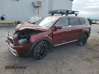 ✅ 2023 Kia Telluride SX X-Pro • VIN: 5XYP5DGC2PG387579 • Lot: 71462455. Listed on Copart with Not provided. Free auction sales archive from the USA and detailed vehicle history report at DreamBid. Image 1.