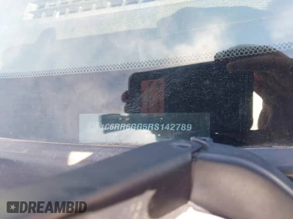 2024 Ram 1500 SLT с VIN 1C6RR6GG5RS142789, выставлен на аукционе IAAI как лот 43257983 с пробегом 40 203 миль миль и . История ставок и продаж доступна на DreamBid. Изображение 9.