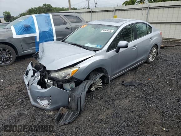 ✅ 2012 Subaru Impreza Premium • VIN: JF1GJAD65CH022944 • Лот: 83938845. Опубликован ранее на Copart с пробегом 83 765 миль. Бесплатный доступ к архиву аукционных продаж из США и подробный отчёт об истории автомобиля на DreamBid. Изображение 1.