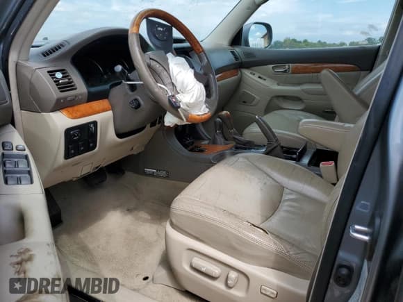 ✅ 2005 Lexus GX 470 • VIN: JTJBT20X150076758 • Lot: 69829615. Wystawiony na Copart z przebiegiem 221 511 mil. Bezpłatny archiwum sprzedaży aukcyjnych z USA i szczegółowy raport historii pojazdu na DreamBid. Zdjęcie 7.