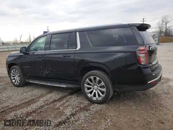 2024 Chevrolet Suburban LT z VIN 1GNSKCKD4RR116483, wystawiony jako Copart lot #91834185 z przebiegiem 59 712 mil mil oraz Szkoda całkowita • Salvage title. Historia ofert i sprzedaży dostępna na DreamBid. Obrazek 2.