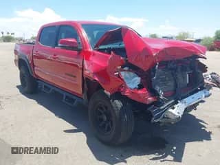 2022 Toyota Tacoma SR5 with VIN 3TMAZ5CN4NM162393, listed as a IAAI auction lot 42650777 with 53,078 mi miles and . Bid and sale history available at DreamBid. Image 1.