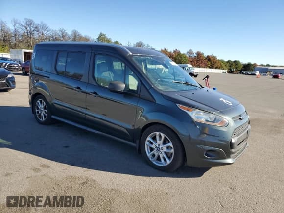 ✅ 2017 Ford Transit Connect XLT • VIN: NM0GE9F76H1313338 • Lot: 86279415. Listed on Copart with 48,635 mi. Free auction sales archive from the USA and detailed vehicle history report at DreamBid. Image 4.