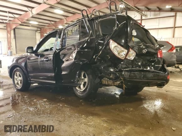 ✅ 2007 Hyundai Santa Fe GLS • VIN: 5NMSG13D47H112030 • Lot: 75103834. Listed on Copart with 181,639 mi. Free auction sales archive from the USA and detailed vehicle history report at DreamBid. Image 2.