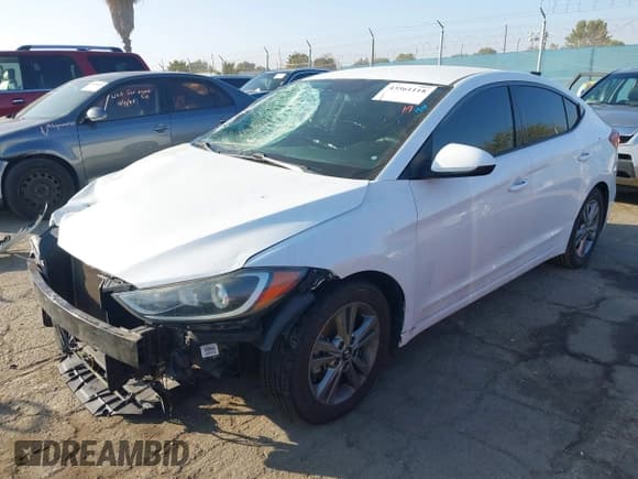 ✅ 2018 Hyundai Elantra Limited • VIN: 5NPD84LF3JH294354 • Lot: 43561118. Listed on IAAI with 96,957 mi. Free auction sales archive from the USA and detailed vehicle history report at DreamBid. Image 18.