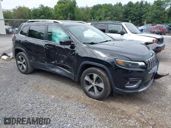 ✅ 2019 Jeep Cherokee Limited • VIN: 1C4PJMDX7KD268422 • Лот: 43010187. Опубликован ранее на IAAI с пробегом 160 380 миль. Бесплатный доступ к архиву аукционных продаж из США и подробный отчёт об истории автомобиля на DreamBid. Изображение 1.