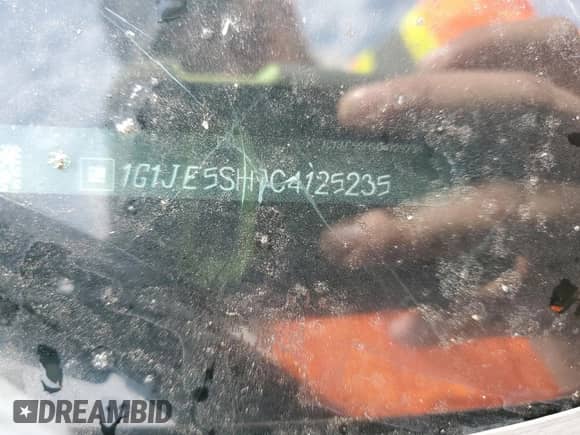 2012 Chevrolet Sonic LTZ with VIN 1G1JE5SH9C4125235, listed as a Copart auction lot 60902575 with 120,154 mi miles and Non repairable. Bid and sale history available at DreamBid. Image 14.