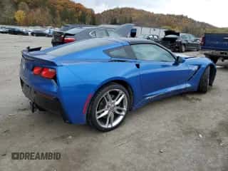 2014 Chevrolet Corvette Z51 3LT с VIN 1G1YL2D78E5126462, выставлен на аукционе Copart как лот 77984904 с пробегом 18 263 миль миль и Списание • Salvage title. История ставок и продаж доступна на DreamBid. Изображение 3.