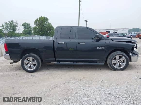 2018 Ram 1500 SLT with VIN 1C6RR6GG9JS169241, listed as a IAAI auction lot 42498561 with 77,075 mi miles and . Bid and sale history available at DreamBid. Image 13.