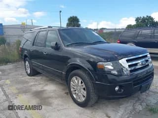 ✅ 2013 Ford Expedition Max Limited • VIN: 1FMJK2A55DEF34961 • Lot: 43463261. Wystawiony na IAAI z przebiegiem 172 871 mil. Bezpłatny archiwum sprzedaży aukcyjnych z USA i szczegółowy raport historii pojazdu na DreamBid. Zdjęcie 1.