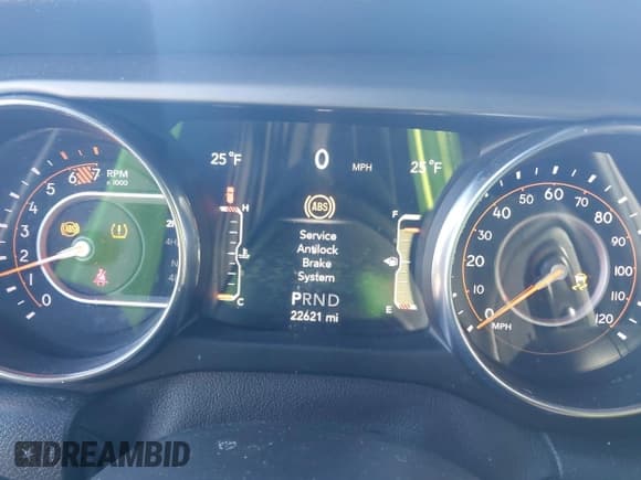 ✅ 2020 Jeep Wrangler Sport S • VIN: 1C4GJXAN8LW207543 • Lot: 41630531. Listed on IAAI with 22,621 mi. Free auction sales archive from the USA and detailed vehicle history report at DreamBid. Image 7.