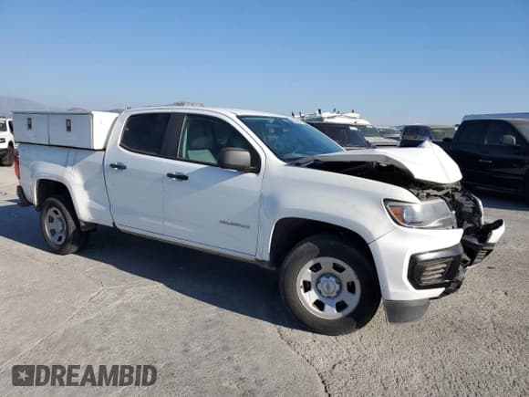 ✅ 2021 Chevrolet Colorado 2WD Work Truck • VIN: 1GCGSBEN9M1102941 • Lot: 82386945. Listed on Copart with 136,225 mi. Free auction sales archive from the USA and detailed vehicle history report at DreamBid. Image 4.