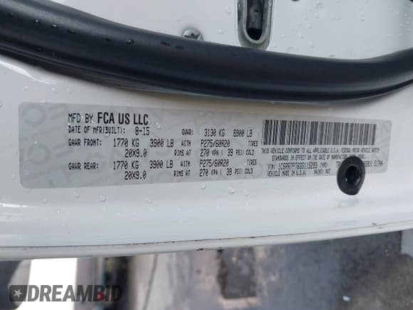 ✅ 2016 Ram 1500 Longhorn • VIN: 1C6RR7PT6GS115293 • Lot: 42937393. Listed on IAAI with 114,285 mi. Free auction sales archive from the USA and detailed vehicle history report at DreamBid. Image 9.