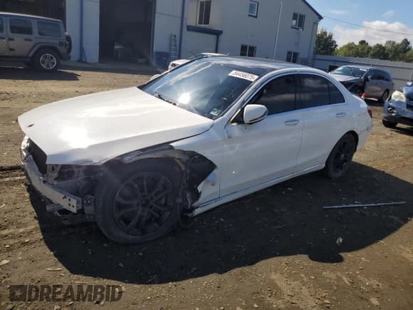 ✅ 2018 Mercedes-Benz C 300 • VIN: WDDWF4KB6JR406401 • Lot: 84456075. Listed on Copart with Not provided. Free auction sales archive from the USA and detailed vehicle history report at DreamBid. Image 1.