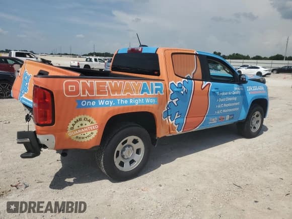 ✅ 2022 Chevrolet Colorado 4WD Work Truck • VIN: 1GCGTBEN3N1157688 • Лот: 63866944. Опубликован ранее на Copart с пробегом Не указан. Бесплатный доступ к архиву аукционных продаж из США и подробный отчёт об истории автомобиля на DreamBid. Изображение 3.