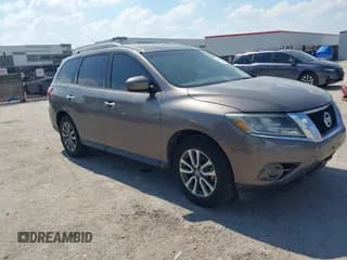 ✅ 2014 Nissan Pathfinder SL • VIN: 5N1AR2MN2EC618515 • Lot: 43373075. Listed on IAAI with 180,348 mi. Free auction sales archive from the USA and detailed vehicle history report at DreamBid. Image 1.