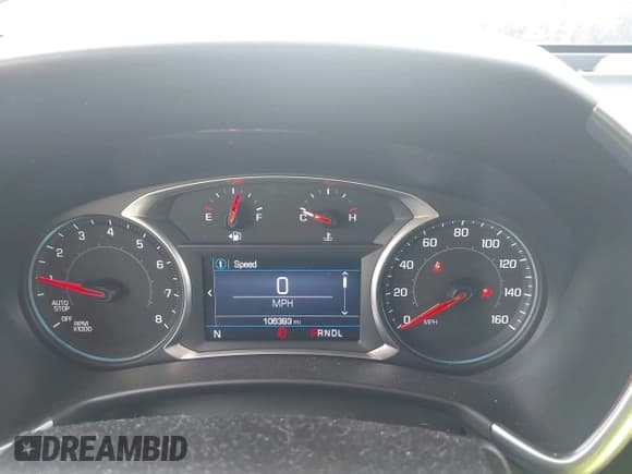 ✅ 2019 Chevrolet Equinox LT • VIN: 2GNAXUEVXK6295332 • Lot: 43244170. Listed on IAAI with 106,393 mi. Free auction sales archive from the USA and detailed vehicle history report at DreamBid. Image 7.