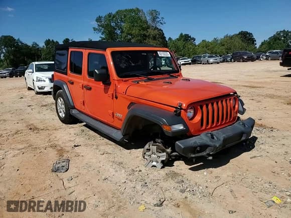 ✅ 2018 Jeep Wrangler Unlimited Sport S • VIN: 1C4HJXDG0JW180966 • Лот: 82193225. Опубликован ранее на Copart с пробегом 114 149 миль. Бесплатный доступ к архиву аукционных продаж из США и подробный отчёт об истории автомобиля на DreamBid. Изображение 14.