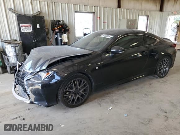 ✅ 2017 Lexus RC 200t • VIN: JTHHA5BC9H5007126 • Lot: 67572015. Listed on Copart with 61,233 mi. Free auction sales archive from the USA and detailed vehicle history report at DreamBid. Image 1.