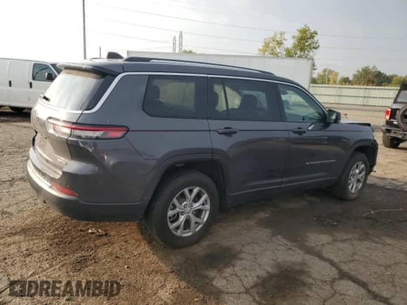 2023 Jeep Grand Cherokee Limited with VIN 1C4RJKBG7P8828889, listed as a Copart auction lot 81327715 with 61,689 mi miles and Salvage title. Bid and sale history available at DreamBid. Image 3.