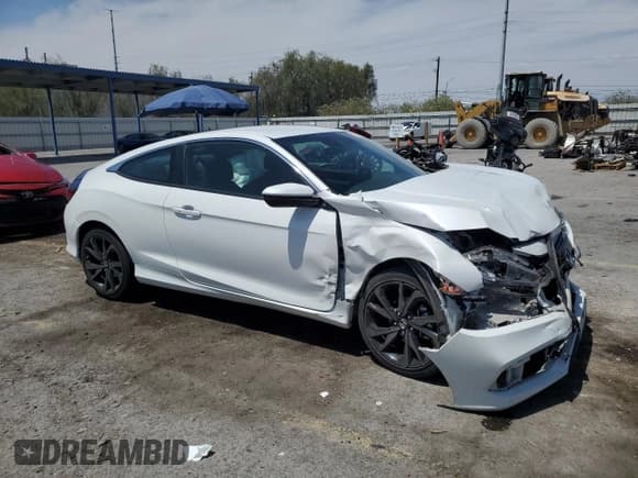 ✅ 2019 Honda Civic Sport • VIN: 2HGFC4B87KH304986 • Лот: 62222885. Опубликован ранее на Copart с пробегом 59 106 миль. Бесплатный доступ к архиву аукционных продаж из США и подробный отчёт об истории автомобиля на DreamBid. Изображение 4.