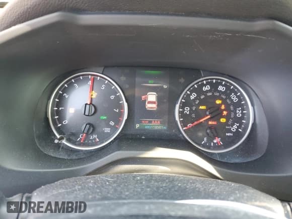 ✅ 2020 Toyota RAV4 XLE Premium • VIN: JTMC1RFV8LD046402 • Lot: 70228595. Listed on Copart with 110,501 mi. Free auction sales archive from the USA and detailed vehicle history report at DreamBid. Image 9.