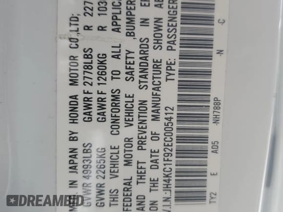 ✅ 2014 Acura RLX Advance • VIN: JH4KC1F92EC005412 • Lot: 54162665. Listed on Copart with 104,960 mi. Free auction sales archive from the USA and detailed vehicle history report at DreamBid. Image 12.