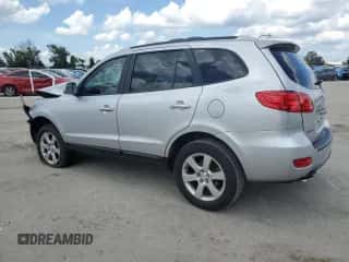 2007 Hyundai Santa Fe SE with VIN 5NMSH13E87H008565, listed as a Copart auction lot 71647624 with 77,478 mi miles and Salvage title. Bid and sale history available at DreamBid. Image 2.