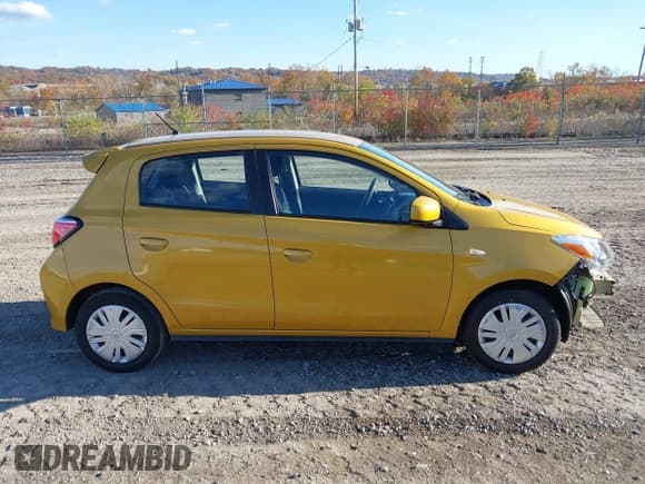 ✅ 2023 Mitsubishi Mirage ES • VIN: ML32AUHJ8PH002247 • Lot: 43642101. Listed on IAAI with 31,474 mi. Free auction sales archive from the USA and detailed vehicle history report at DreamBid. Image 14.
