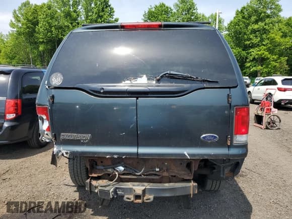 ✅ 2000 Ford Excursion XLT • VIN: 1FMNU41S3YEB85849 • Lot: 50221845. Wystawiony na Copart z przebiegiem 196 484 mil. Bezpłatny archiwum sprzedaży aukcyjnych z USA i szczegółowy raport historii pojazdu na DreamBid. Zdjęcie 6.