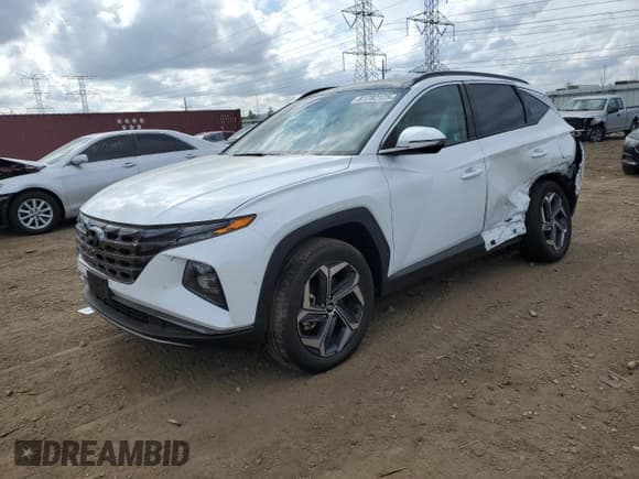 ✅ 2024 Hyundai Tucson Limited • VIN: KM8JECD18RU244474 • Лот: 81782125. Опубликован ранее на Copart с пробегом 7 063 миль. Бесплатный доступ к архиву аукционных продаж из США и подробный отчёт об истории автомобиля на DreamBid. Изображение 1.