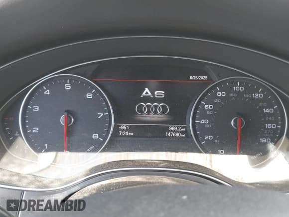 ✅ 2013 Audi A6 Premium Plus • VIN: WAUDFAFCXDN136827 • Лот: 43164985. Опубликован ранее на IAAI с пробегом 147 680 миль. Бесплатный доступ к архиву аукционных продаж из США и подробный отчёт об истории автомобиля на DreamBid. Изображение 7.
