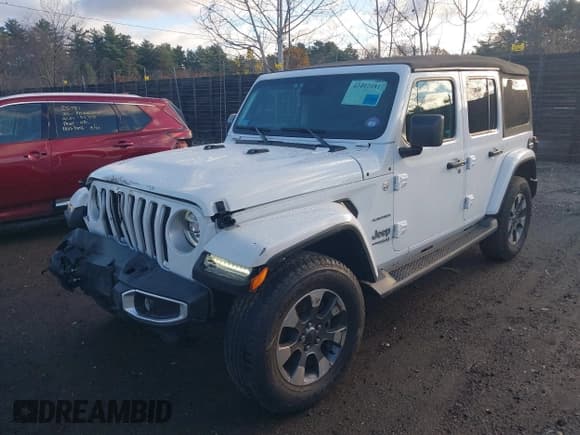 ✅ 2021 Jeep Wrangler Unlimited Sahara Altitude • VIN: 1C4HJXEG1MW776543 • Лот: 43492481. Опубликован ранее на IAAI с пробегом 14 037 миль. Бесплатный доступ к архиву аукционных продаж из США и подробный отчёт об истории автомобиля на DreamBid. Изображение 2.
