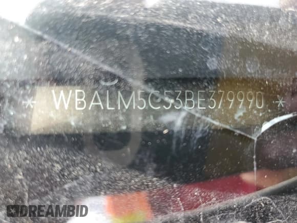 ✅ 2011 BMW Z4 sDrive30i • VIN: WBALM5C53BE379990 • Lot: 84030485. Listed on Copart with Not provided. Free auction sales archive from the USA and detailed vehicle history report at DreamBid. Image 12.