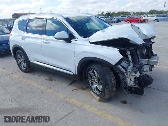 ✅ 2021 Hyundai Santa Fe SEL • VIN: 5NMS24AJ8MH326510 • Lot: 43375850. Wystawiony na IAAI z przebiegiem 53 485 mil. Bezpłatny archiwum sprzedaży aukcyjnych z USA i szczegółowy raport historii pojazdu na DreamBid. Zdjęcie 1.