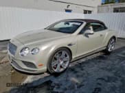 ✅ 2016 Bentley Continental GT V8 • VIN: SCBGT3ZA2GC054995 • Lot: 96621765. Listed on Copart with 14,802 mi. Free auction sales archive from the USA and detailed vehicle history report at DreamBid. Image 1.