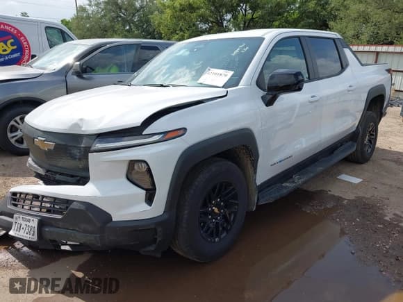 ✅ 2024 Chevrolet Silverado EV Work Truck • VIN: 1GC10VEL6RU200925 • Лот: 42101870. Опубликован ранее на IAAI с пробегом 11 817 миль. Бесплатный доступ к архиву аукционных продаж из США и подробный отчёт об истории автомобиля на DreamBid. Изображение 2.